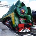 Пассажирский паровоз серии П36 №097, Новосибирский музей железнодорожной техники, Новосибирск