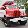 Пожарная автоцистерна ПМЗ-27 на базе ЗиЛ-157, Оленегорск, Мурманская область, Россия