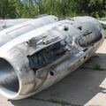 расстыкованный МиГ-17 б/н 01, реставрационная площадка Парка Патриот, Кубинка, Россия