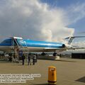 Fokker 100 (F-28-0100) KLM Cityhopper, Schiphol airport, Amsterdam, Netherlands