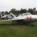 МиГ-15 УТИ б/н 96, музей авиатехники, Боровая, Беларусь