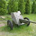 45-мм противотанковая пушка образца 1937 года (53-К), мемориал в Медведевке, Калининградская область, Россия