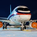 SuperJet 100-95 б/н 97005, аэропорт Якутска, Россия