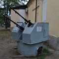 25-мм спаренное универсальное орудие 2М-3М, Краеведческий музей, Анапа, Краснодарский край, Россия