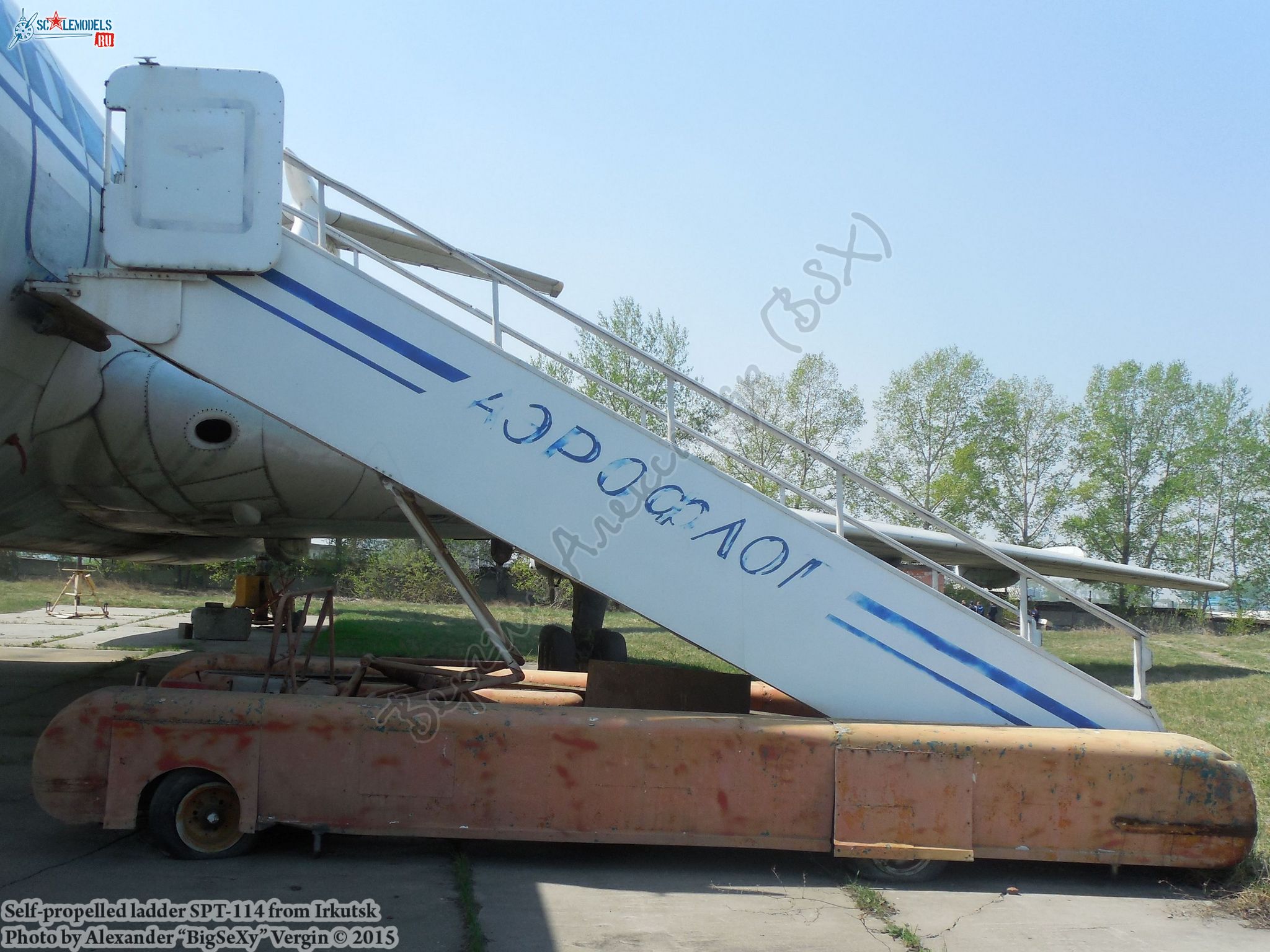 Self-propelled ladder SPT-114_MGTU GA_001