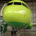 Airbus A-320 S7 Airlines, аэропорт Толмачево, Новосибирск