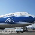 Boeing 747-8HVF авиакомпании AirBridgeCargo, аэропорт Домодедово, Россия