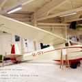 Scheibe Flugzeugbau GmbH SF24B Motorspatz I, Allebergs Segelflyg Museet, Alleberg, Falkoping, Sweden