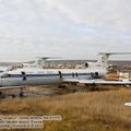 Ту-154Б-2 на свалке, аэропорт Якутска, Россия