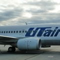 Boeing 737-500 авиакомпании UTair, VP-BVL, Нижневартовск, Россия