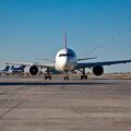 Boeing 767-37DER авиакомпании Nordwind Airlines, VP-BRL, аэропорт Якутска, Россия