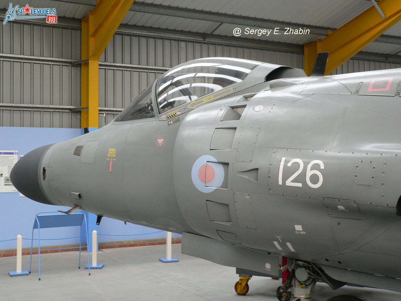 Sea Harrier FA2 Newark RAF Musuem (126).JPG