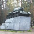 Средний танк Т-34-85, площадь героев 120-й дивизии, военный городок Уручье, Минск, Беларусь