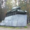 Средний танк Т-34-85, площадь героев 120-й дивизии, военный городок Уручье, Минск, Беларусь